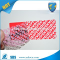 Tamper Evident Sicherheits-Dichtungsband für Verpackungsboxen, Tamper Evident Security Sealing Tape